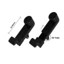 YC033 50-90mm Extendable 360-degree Rotation Air Vent Mount Phone Holder