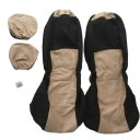 4pcs Car Styling Car Sponge Seat Cover Universal Front Seat Cover Replacement