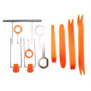 12 pcs Car Radio Door Clip Panel Trim Dash Audio Removal Pry Tool Kit HF-007