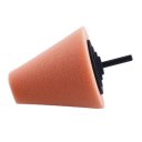 Burnishing Foam Sponge Polishing Cone Shaped Buffing Pads Metal Pad Soft Type