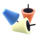 Burnishing Foam Sponge Polishing Cone Shaped Buffing Pads Metal Pad Soft Type