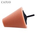 Burnishing Foam Sponge Polishing Cone Shaped Buffing Pads Metal Pad Soft Type