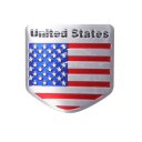 Vehicle American Flag Sticker For Cadillac For Buick For Chevrolet For Jeep