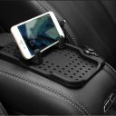 Universal Dashboard Stand USB Mount Magnetic Charger Non-Slip Silicone Pad