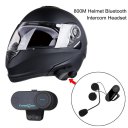 800M Intercom Headset Wireless Interphone Bluetooth Motorbike Helmet Headset