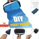 5/6pcs Paint Roller Brush Set Home Wall Painting Edger Long Handle Tool Kit