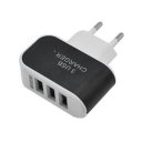 Universal Candy Color 3USB Charger Travel Wall Charger Adapter EU Plug