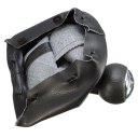 5 Speed Gear Shift Stick Leather Gaitor Gaiter Knob For PEUGEOT 207 307 CC 308