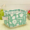 Fabric Storage Basket Box Home Supplies Sundries Container Holder Desktop