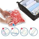 Manually Vacuum Compressed Bag Seal Bags Travel Storage Bags Clothes Organizer