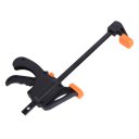 4 inch Wood Working Bar F Clamp Quick Ratchet Release Speed Squeeze Clip Tool