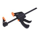 4 inch Wood Working Bar F Clamp Quick Ratchet Release Speed Squeeze Clip Tool