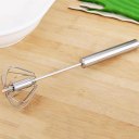 Kitchen Manual Egg Beater Stainless Steel Egg Beaters Milk Butter Whisk