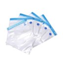 5pcs Food Saver Vacuum Zipper Bags Fresh Saving Bags For Fish Vegetables Fruit