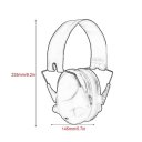 Foldable Anti-Noise Tactical Shooting Headset Soft Padded Electronic Earmuff