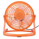 816 4" Desktop Fan USB Power Supply 2 Speeds Mini Portable Fan Green