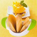 Mango Peach Slicer Splitter Cutter Fruit Pitter Corer Craft Kitchen Tool