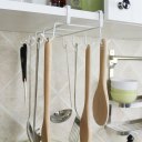 Multifunctional Kitchen Storage Rack Nails Free Cupboard Hang Cup Dishes Racks