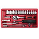 Car Repair Tool 46pcs/box Socket Set Ratchet Torque Wrench Combo Tools