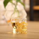 Transparent Skull Head Shot Glass Cup for Vodka Whiskey Wine Home Drinking Cup