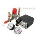 Adjustable Pressure Switch Pressure Regulating with 2 Press Gauges Valve Control