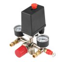 Adjustable Pressure Switch Pressure Regulating with 2 Press Gauges Valve Control