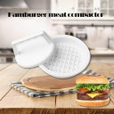 Kitchen Cooking Tool Round Shape Food Grade PP DIY Hamburger Meat Press Tool