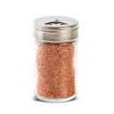 Stainless Steel Lid Seasoning Bottle Glass Saltcellar Rotational Regulation