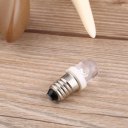 E10 LED Screw Base Indicator Bulb Cold White 6V DC Illumination Lamp Light