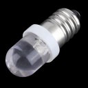 E10 LED Screw Base Indicator Bulb Cold White 6V DC Illumination Lamp Light