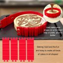 Nonstick 4Pcs Set Silicone DIY Cake Mold Baking Tools Kitchen Accessories