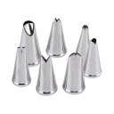 7pcs/Set Baking Tools Stailess Steel Sphere Ball Shape Cake Cream Nozzles