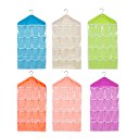 Large Capacity 16 Grids Wardrobe Hanging Organizer Bras Socks Storage Bag