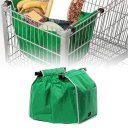 Large Capacity Green Non-woven Fabric Shopping Bag Foldable Reusable Bags