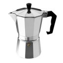 Aluminum 8-Angle Moka Espresso Cup Continental Moka Percolator Pot 3cup/6cup