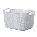 Plastic Weaving Rattan Basket Multifunction Bathroom Shower Storage Basket