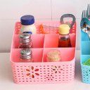 Multifunctional PP Kitchen Bathroom Desktop Organizer Safe Storage Baskets