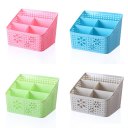 Multifunctional PP Kitchen Bathroom Desktop Organizer Safe Storage Baskets