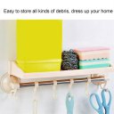 Powerful Vacuum Strong Suction Cup Kitchen Bathroom Towel Rack Plastic Shelf