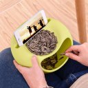 Dry Fruit Melon Seeds Nut Containers Snacks Organizer With Mobile Phone Stand