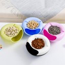 Dry Fruit Melon Seeds Nut Containers Snacks Organizer With Mobile Phone Stand