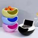 Dry Fruit Melon Seeds Nut Containers Snacks Organizer With Mobile Phone Stand