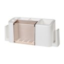 Multifunctional Toothpaste and Toothbrush Holder Creative Organizer Box