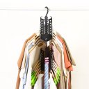 Hanger Rack Space Saver Folding Hanger Multifunctional Magic Clothes Rack