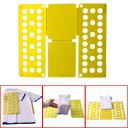 Home Convenient Clothes Folder Organizer Plastic Quick Shirt Folding Board