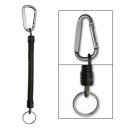 Fishing Lanyards Wire Coiled Tether For Pliers Grippers Fishing Tackle Tool