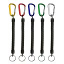 Fishing Lanyards Wire Coiled Tether For Pliers Grippers Fishing Tackle Tool