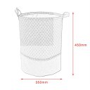 Laundry Basket Waterproof Foldable Hamper Bag Dirty Clothes Toy Storage