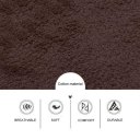 30x30CM Comfortable Bedroom Living Room EVA Velvet Carpet Children Playmat