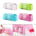 Multifunctional Toothbrush Holder Bathroom Accessory Adhesive Storage Rack